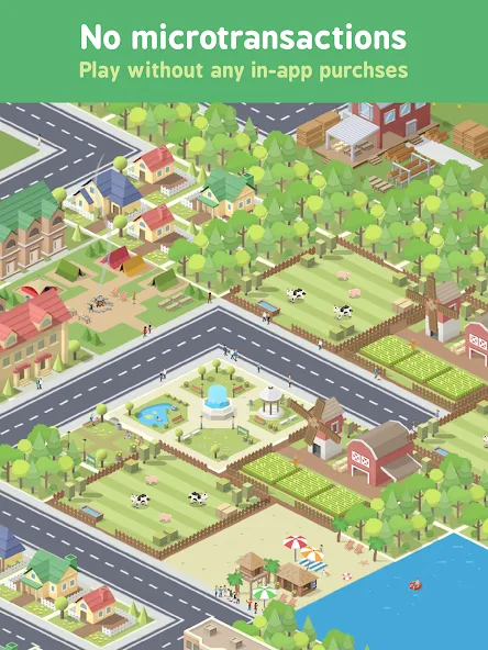 Pocket City Free (Покет Сити)  [МОД Бесконечные деньги] Screenshot 5