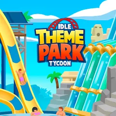 Скачать взломанную Idle Theme Park Tycoon (Айдел Тем Парк Тайкун)  [МОД Все открыто] - полная версия apk на Андроид