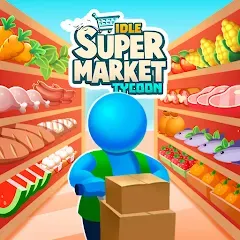 Взломанная Idle Supermarket Tycoon－Shop (Айдл Супермаркет Тайкун)  [МОД Бесконечные деньги] - полная версия apk на Андроид