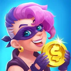 Взломанная Coin Gangster - Spin Master (Коин Гангстер)  [МОД Unlimited Money] - полная версия apk на Андроид