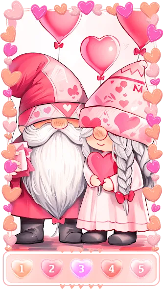 Love, Heart Coloring Book  [МОД Mega Pack] Screenshot 1