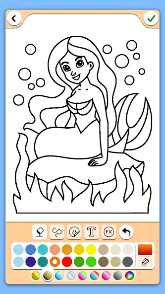 Coloring for girls and women  [МОД Unlimited Money] Screenshot 1