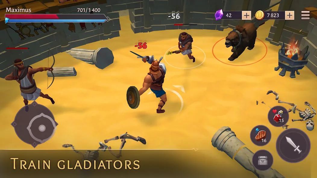 Gladiators: Survival in Rome  [МОД Unlocked] Screenshot 3