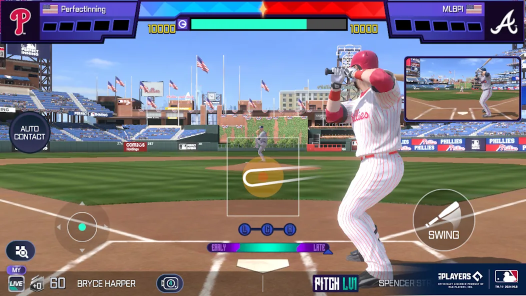 MLB Perfect Inning 24 (МЛБ Совершенная Подача 23)  [МОД Много денег] Screenshot 5