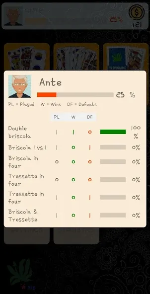 Briscola & Tressette Online  [МОД Menu] Screenshot 4