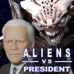 Взлом Aliens vs President (Элиены против Президента)  [МОД Бесконечные монеты] - полная версия apk на Андроид