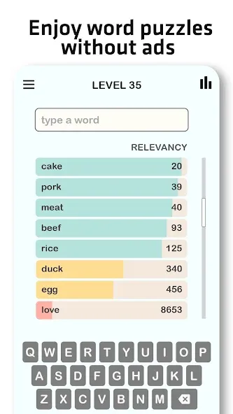 Contexto - Similar Word (Контекст)  [МОД Unlocked] Screenshot 5