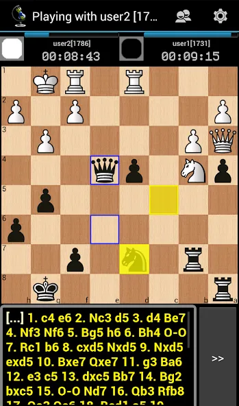 Chess ChessOK Playing Zone PGN  [МОД Unlocked] Screenshot 2