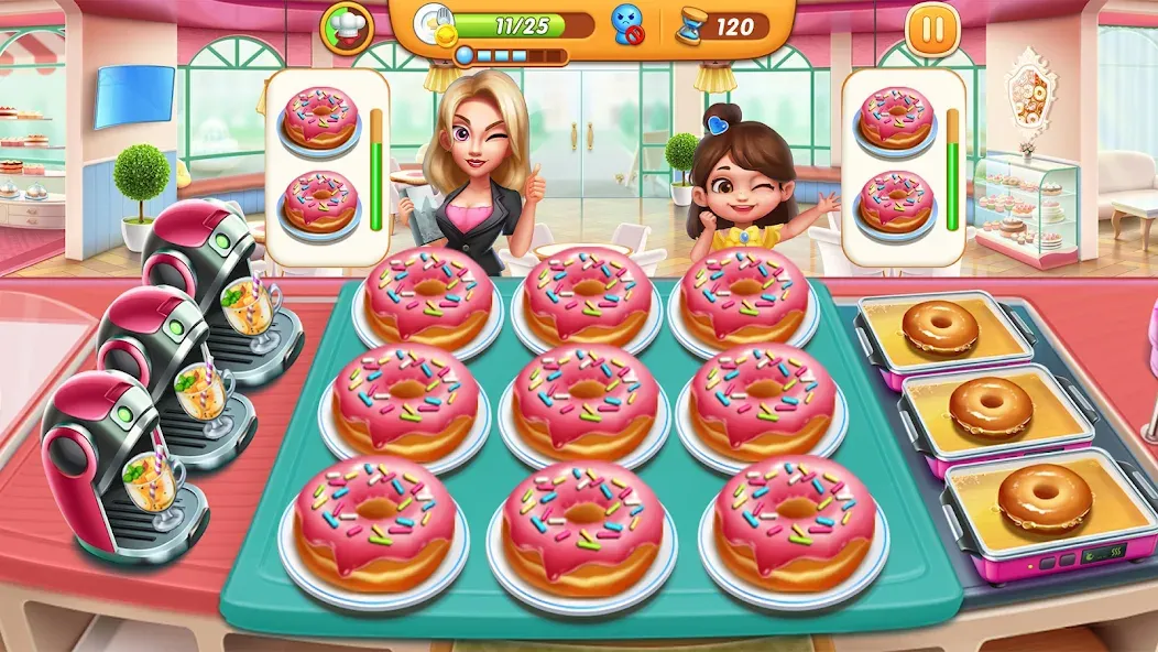 Cooking City - Cooking Games (Кукинг Сити)  [МОД Бесконечные монеты] Screenshot 5