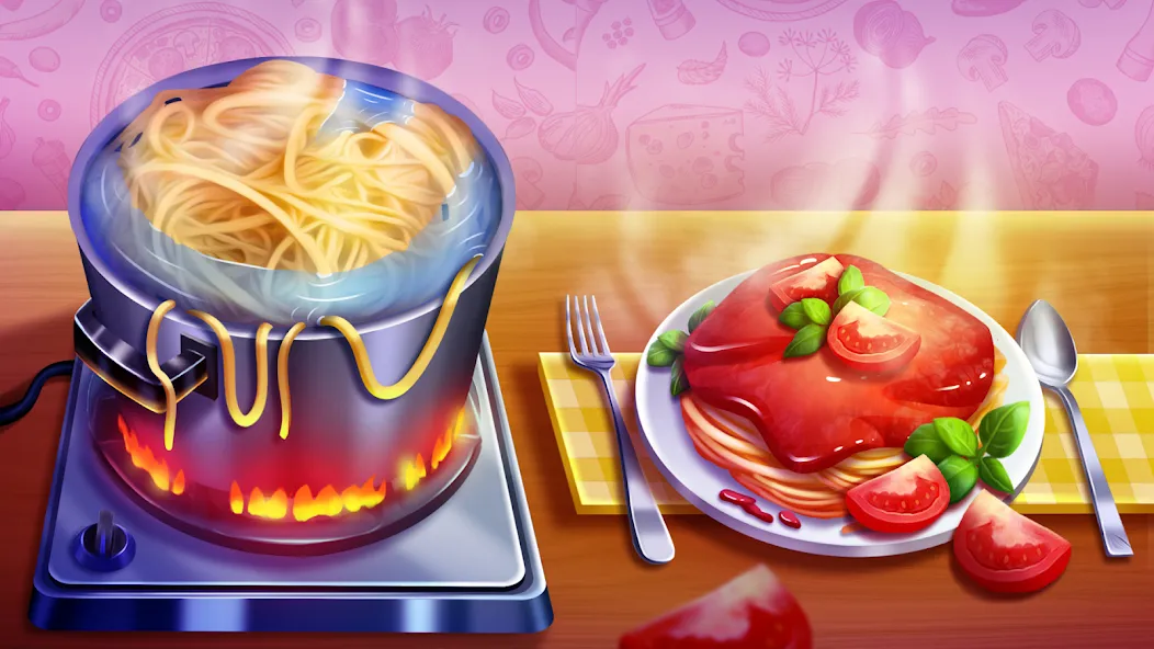 Cooking Team: Restaurant Games  [МОД Меню] Screenshot 1