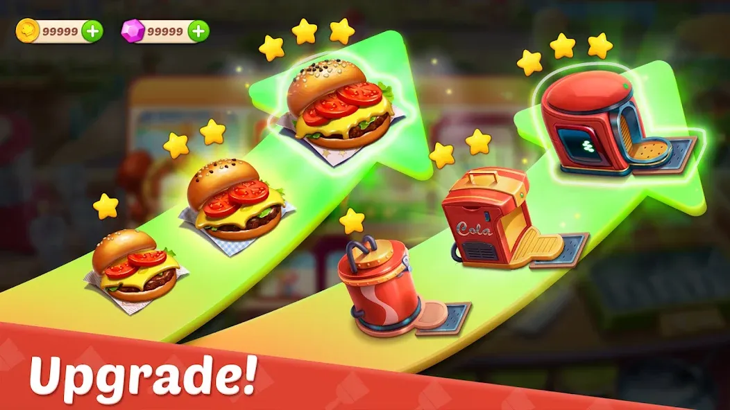 Cooking Town - Restaurant Game (Кукинг Таун)  [МОД Menu] Screenshot 3