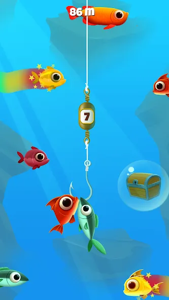 Go Fishing - by Coolmath Games (Го Фишинг)  [МОД Unlocked] Screenshot 1