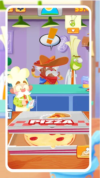 Pizza Maker - Cooking Games (Пицца Мейкер)  [МОД Бесконечные деньги] Screenshot 3