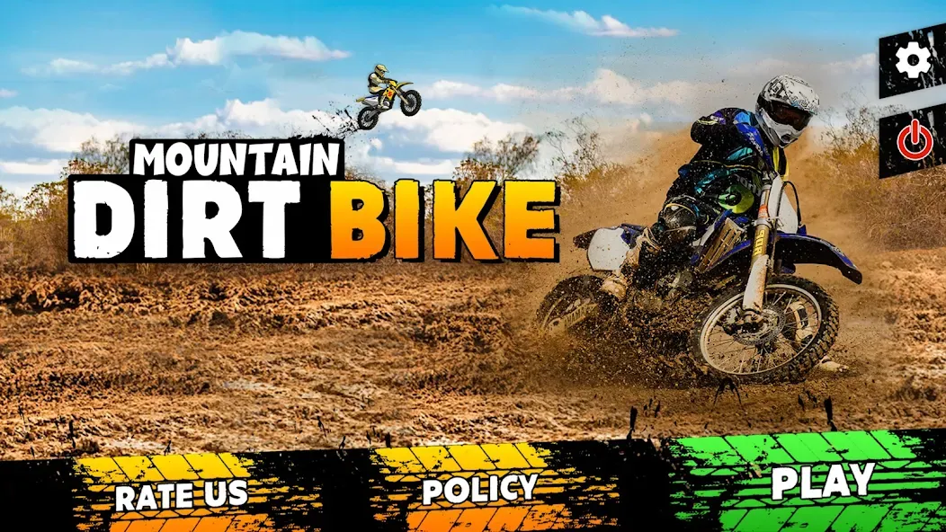 Mountain Dirt Bike Champions  [МОД Бесконечные деньги] Screenshot 4