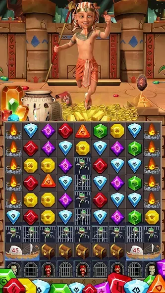 Jewel Ancient 2: lost gems (Джуэл Эншиент 2)  [МОД Меню] Screenshot 4