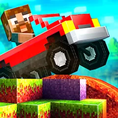 Взломанная Blocky Roads (Блоки Роадс)  [МОД Mega Pack] - последняя версия apk на Андроид