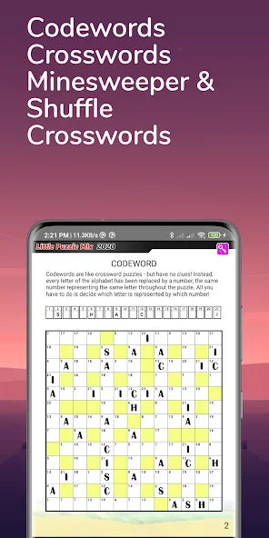 Puzzle Book: Daily puzzle page  [МОД Бесконечные монеты] Screenshot 3