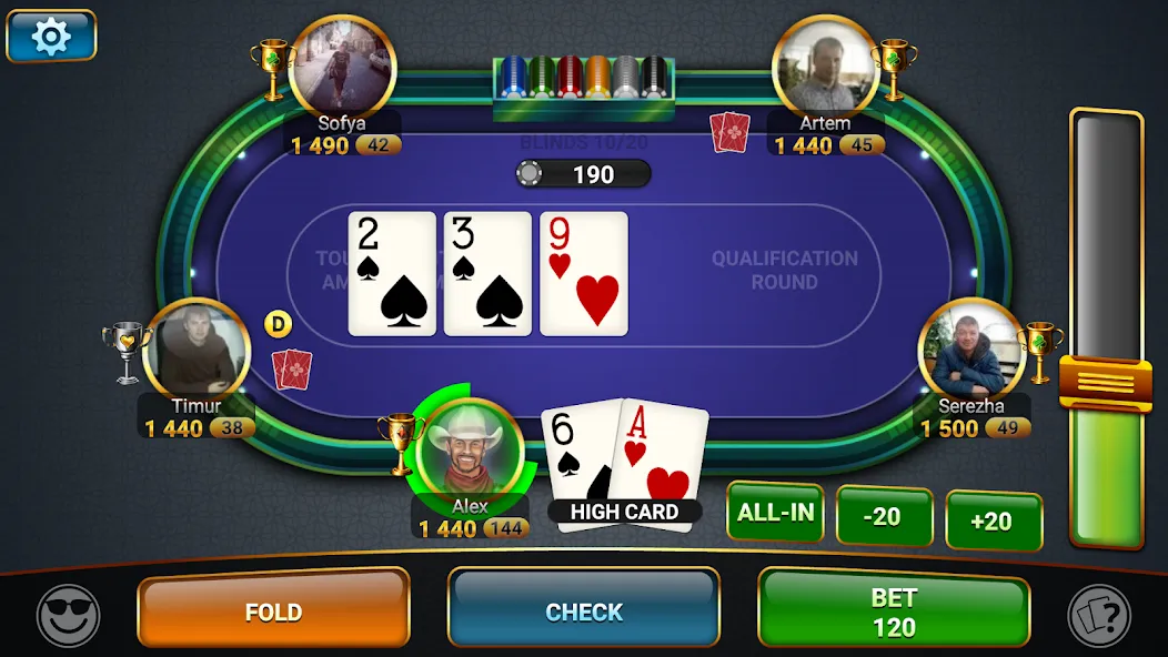 Poker Championship Tournaments  [МОД Много монет] Screenshot 3