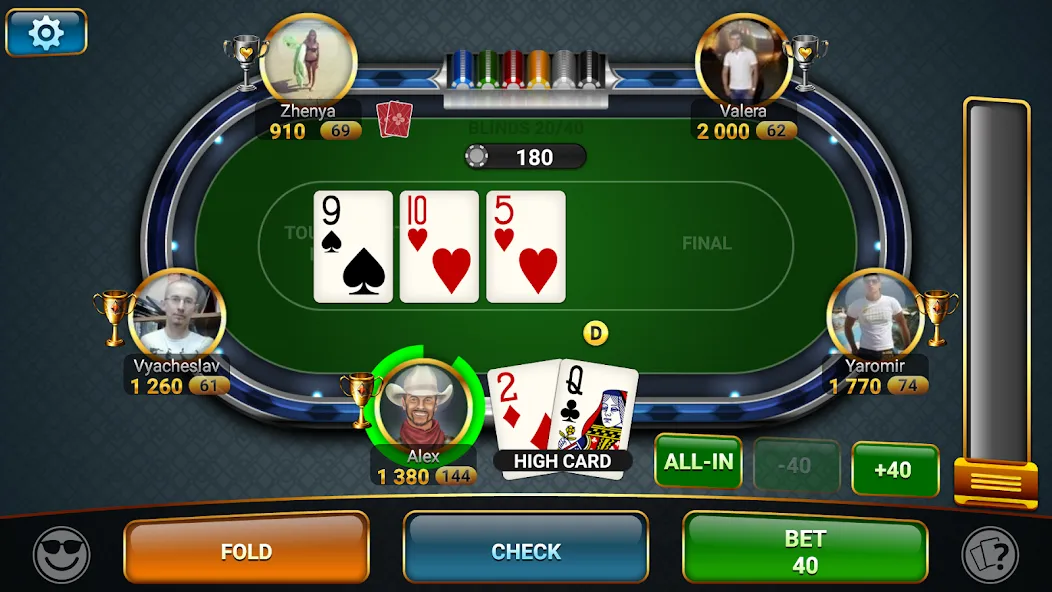 Poker Championship Tournaments  [МОД Много монет] Screenshot 5