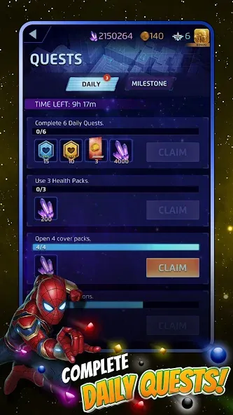 MARVEL Puzzle Quest: Hero RPG (Марвел Пазл Квест)  [МОД Все открыто] Screenshot 5