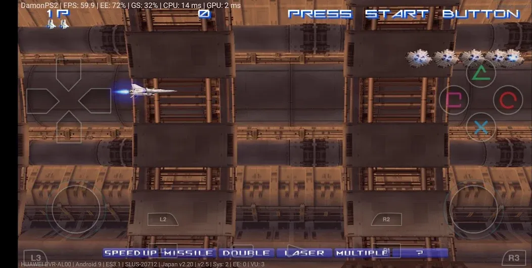 PS2 Emulator DamonPS2 PPSSPP (ДеймонПС2 64бит)  [МОД Меню] Screenshot 3