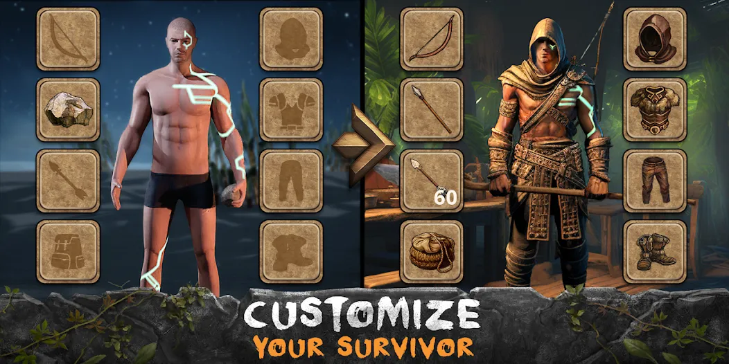 Survival Island: Survivor EVO (Сурвайвал айленд)  [МОД Бесконечные монеты] Screenshot 5