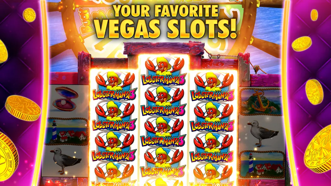 DoubleDown Casino Vegas Slots (Даблдаун)  [МОД Бесконечные монеты] Screenshot 1