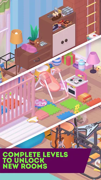 Decor Life - Home Design Game (Декор Лайф)  [МОД Меню] Screenshot 5