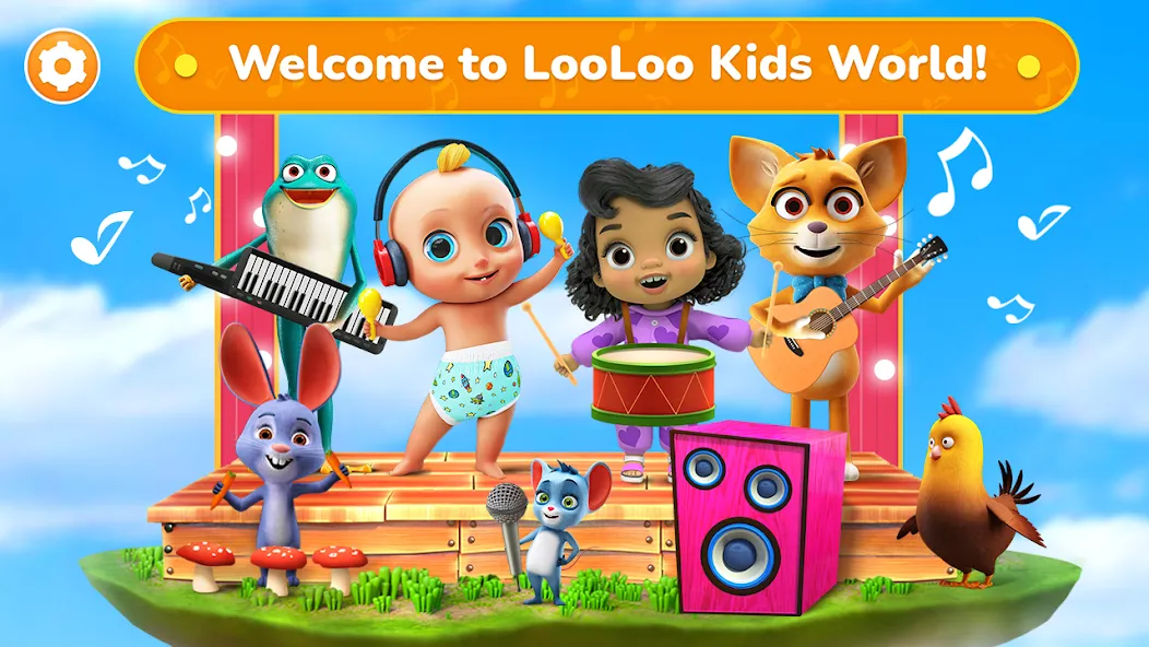 LooLoo Kids: Fun Baby Games!  [МОД Меню] Screenshot 1