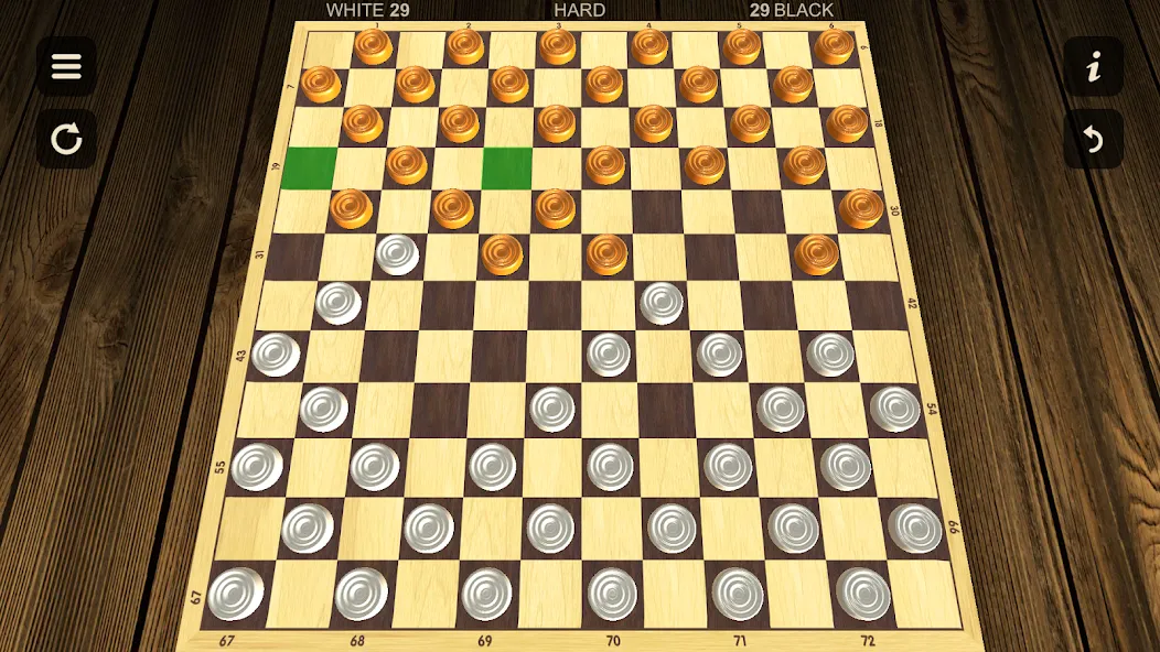 Checkers - Two player  [МОД Много монет] Screenshot 3