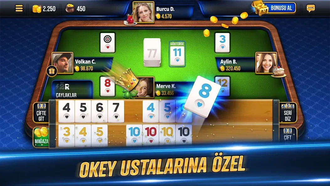 Tekel Okey (Текел Окей)  [МОД Unlimited Money] Screenshot 1