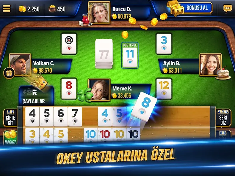 Tekel Okey (Текел Окей)  [МОД Unlimited Money] Screenshot 5