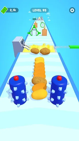 Potato Rush (Потейто Раш)  [МОД Unlimited Money] Screenshot 2