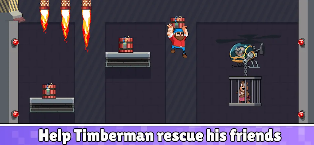 Timberman The Big Adventure (Тимбермен Большое Приключение)  [МОД Бесконечные деньги] Screenshot 4