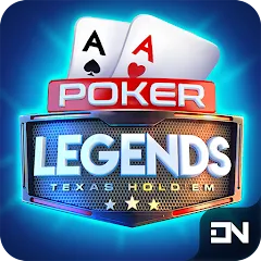 Скачать взлом Poker Legends - Texas Hold'em (Покер Легенды)  [МОД Бесконечные деньги] - последняя версия apk на Андроид