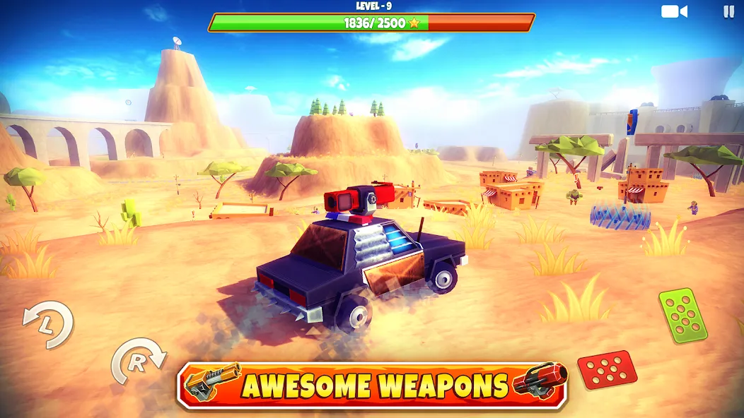 Zombie Offroad Safari (Зомби оффроуд сафари)  [МОД Много денег] Screenshot 4