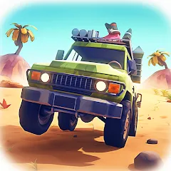 Взломанная Zombie Offroad Safari (Зомби оффроуд сафари)  [МОД Много денег] - полная версия apk на Андроид