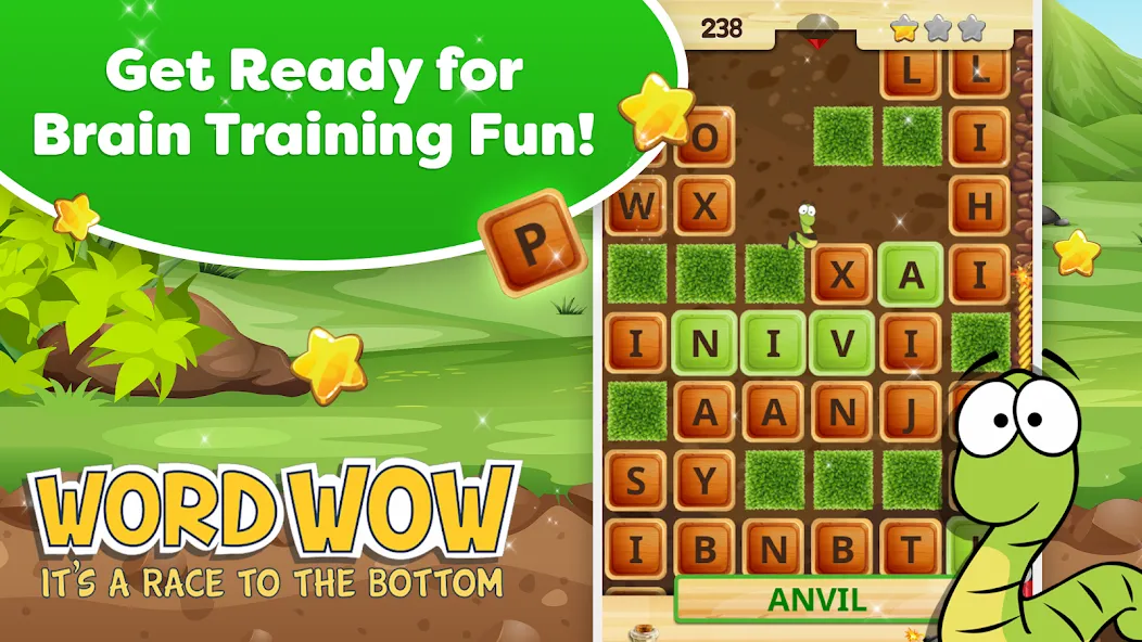 Word Wow - Brain training fun (Ворд Вау)  [МОД Много монет] Screenshot 1