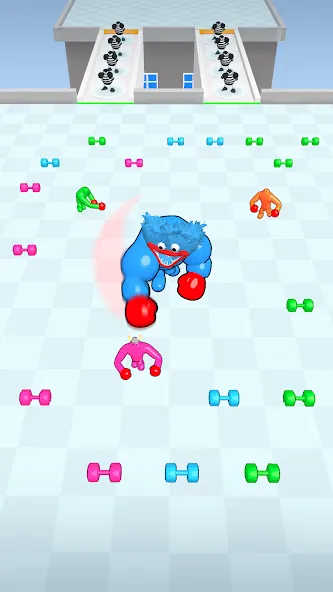 Punchy Race: Run & Fight Game (Панчи Рейс)  [МОД Бесконечные деньги] Screenshot 3