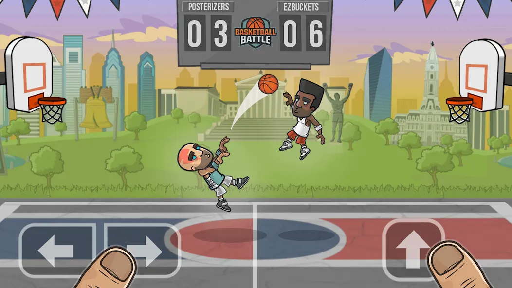 Basketball Battle  [МОД Бесконечные монеты] Screenshot 1