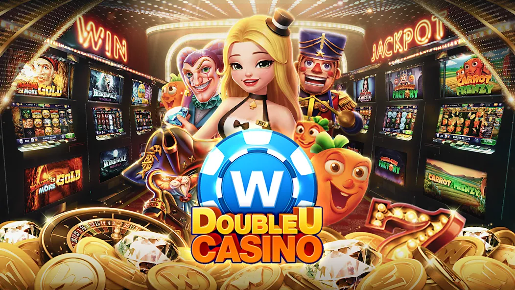 DoubleU Casino™ - Vegas Slots (ДаблЮ Казино)  [МОД Много денег] Screenshot 1