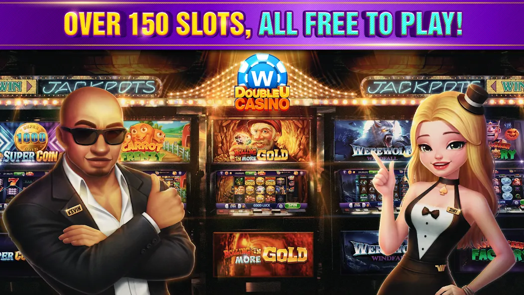 DoubleU Casino™ - Vegas Slots (ДаблЮ Казино)  [МОД Много денег] Screenshot 5