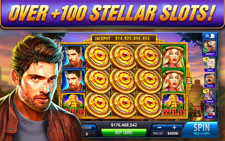 Take 5 Vegas Casino Slot Games (Тейк 5 Вегас Казино Слот игры)  [МОД Бесконечные монеты] Screenshot 1