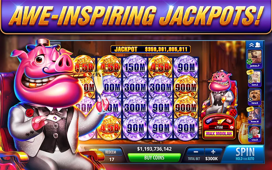 Take 5 Vegas Casino Slot Games (Тейк 5 Вегас Казино Слот игры)  [МОД Бесконечные монеты] Screenshot 3