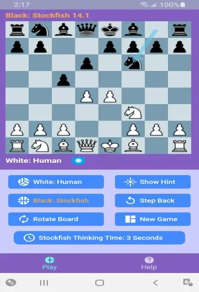 Chess With Stockfish 16  [МОД Бесконечные монеты] Screenshot 1