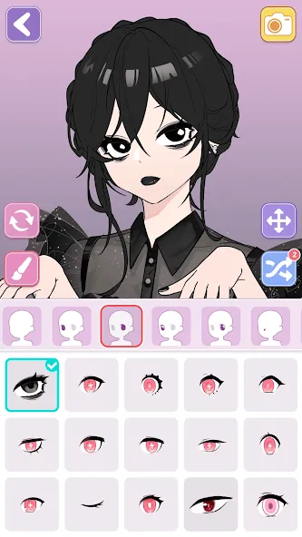 Vlinder Avatar Maker: dress up  [МОД Бесконечные деньги] Screenshot 5