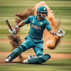 Взломанная World Cricket Games Offline  [МОД Много денег] - стабильная версия apk на Андроид