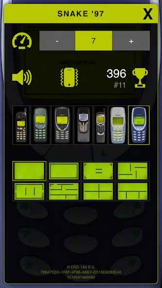 Snake '97: retro phone classic  [МОД Mega Pack] Screenshot 3