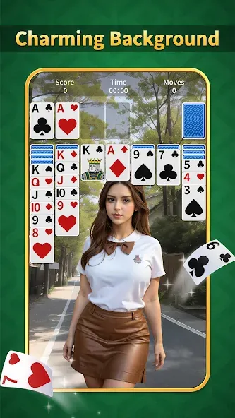 Solitaire Classic:Card Game (Солитер Классик)  [МОД Меню] Screenshot 3