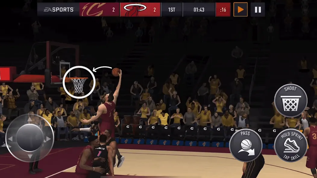 NBA LIVE Mobile Basketball (НБА Лайв Мобайл)  [МОД Много денег] Screenshot 4